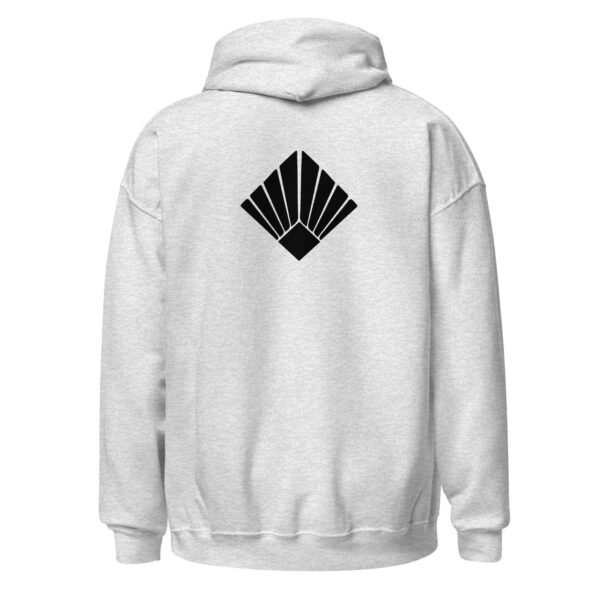 Unisex Hoodie with blue ED logo