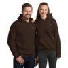 Unisex Hoodie with blue ED logo