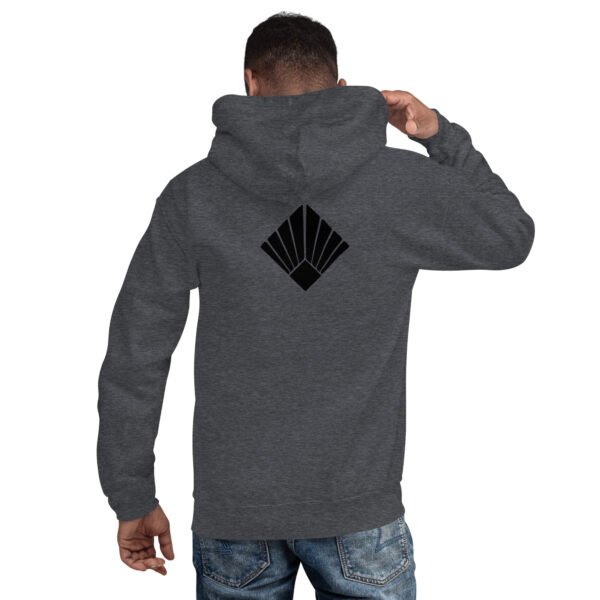 Unisex Hoodie with blue ED logo