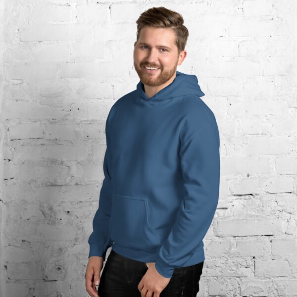 Unisex Hoodie with blue ED logo