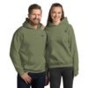 Unisex Hoodie with blue ED logo