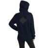 Unisex Hoodie with blue ED logo