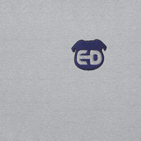 Unisex Hoodie with blue ED logo