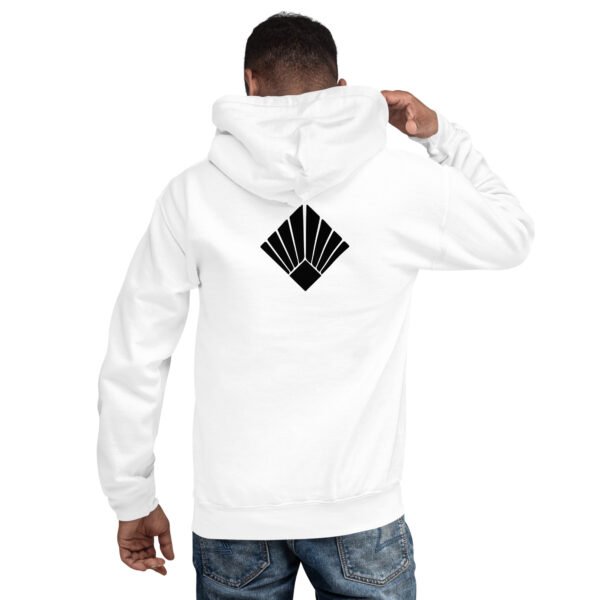 Unisex Hoodie with blue ED logo
