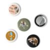 Set of pin buttons collection 1